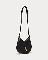 Polo ID Suede-Leather Small Shoulder Bag