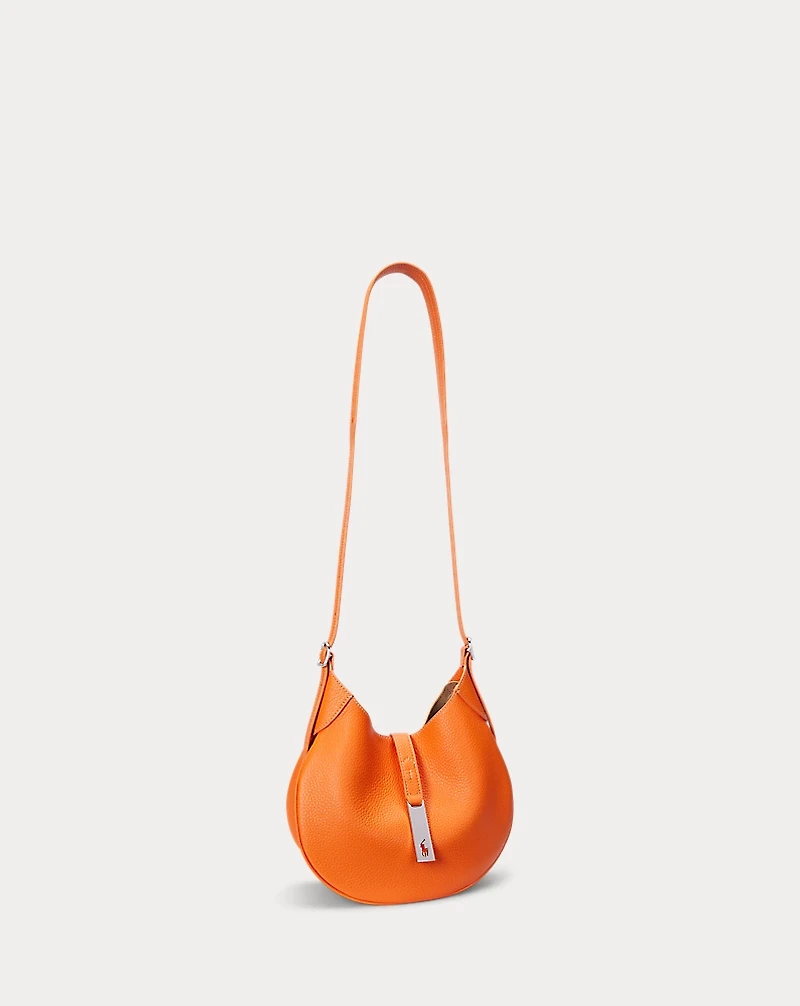 Polo ID Embossed Small Shoulder Bag
