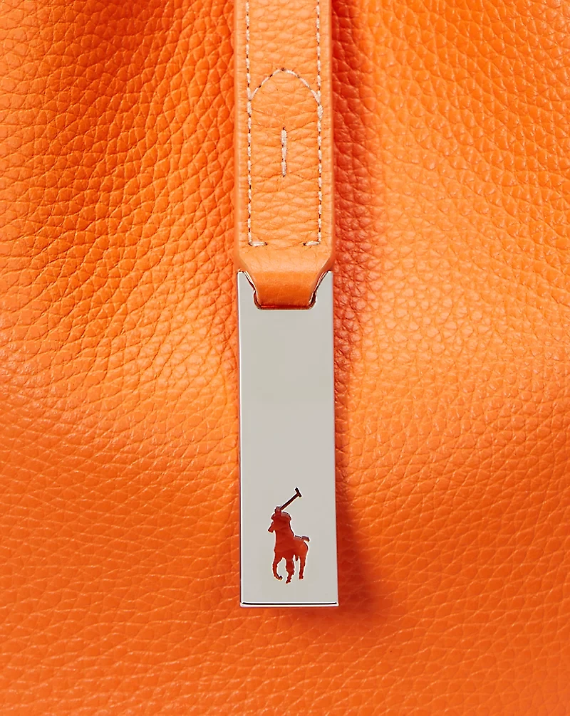 Polo ID Embossed Small Shoulder Bag