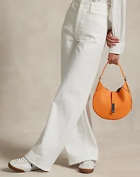 Polo ID Embossed Small Shoulder Bag