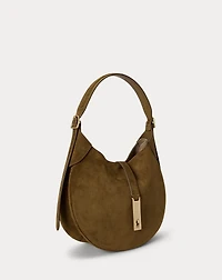 Polo ID Suede Small Shoulder Bag