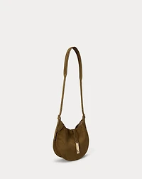 Polo ID Suede Small Shoulder Bag