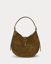 Polo ID Suede Small Shoulder Bag