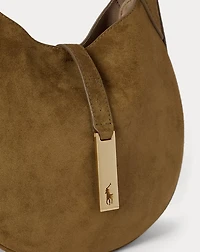 Polo ID Suede Small Shoulder Bag