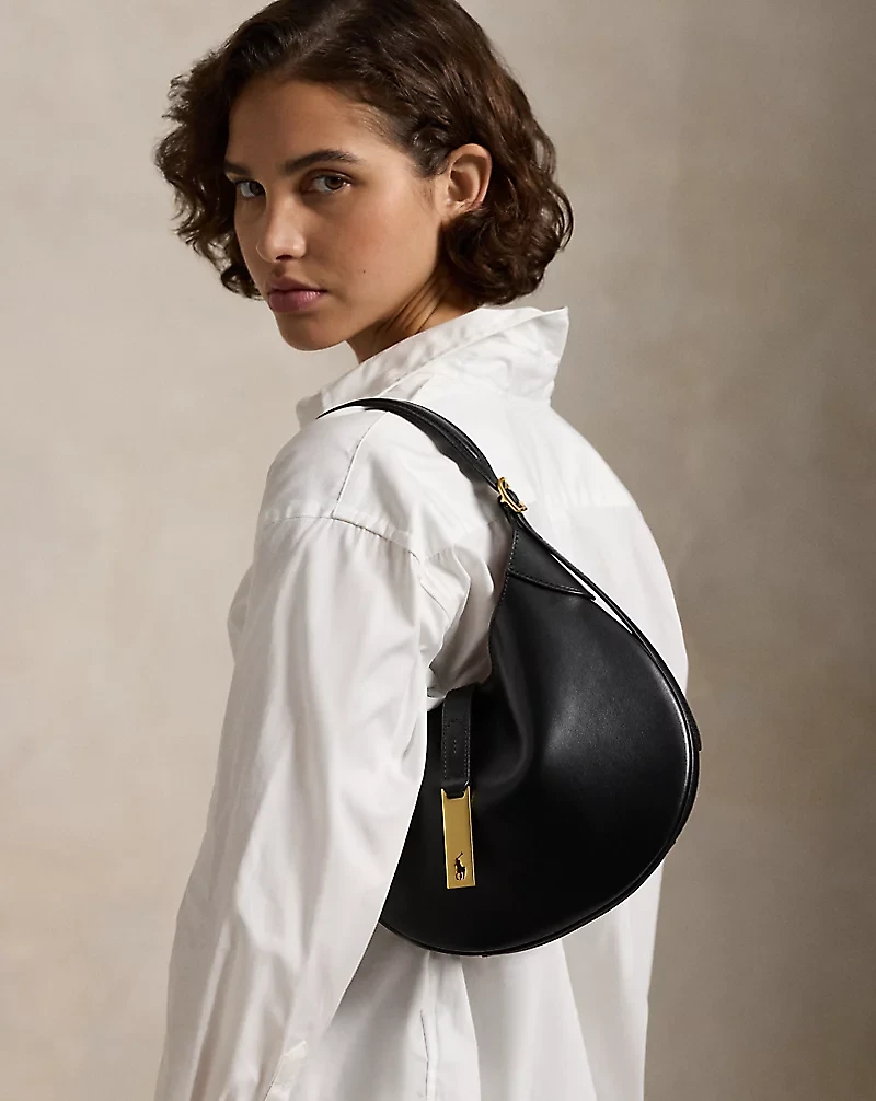 Polo ID Leather Small Shoulder Bag