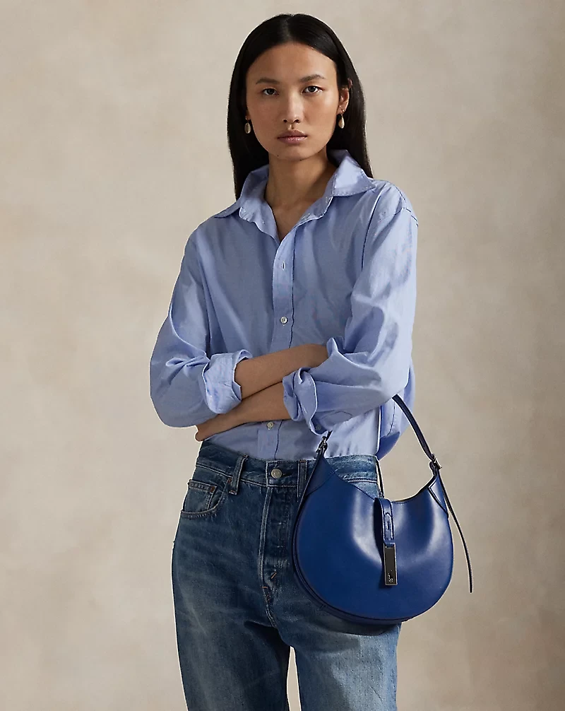 Polo ID Leather Small Shoulder Bag