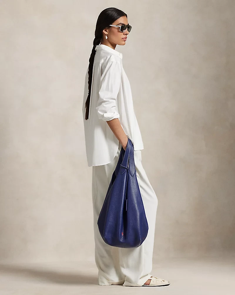 Polo Play Leather Large Tote