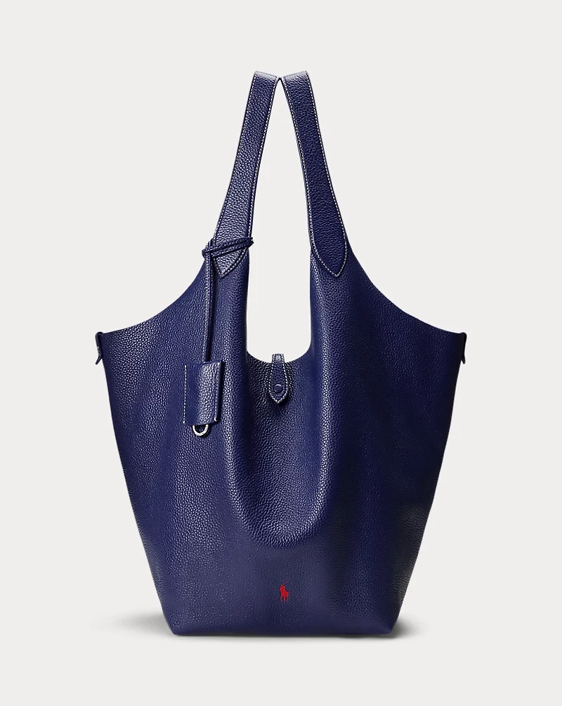 Polo Play Leather Large Tote