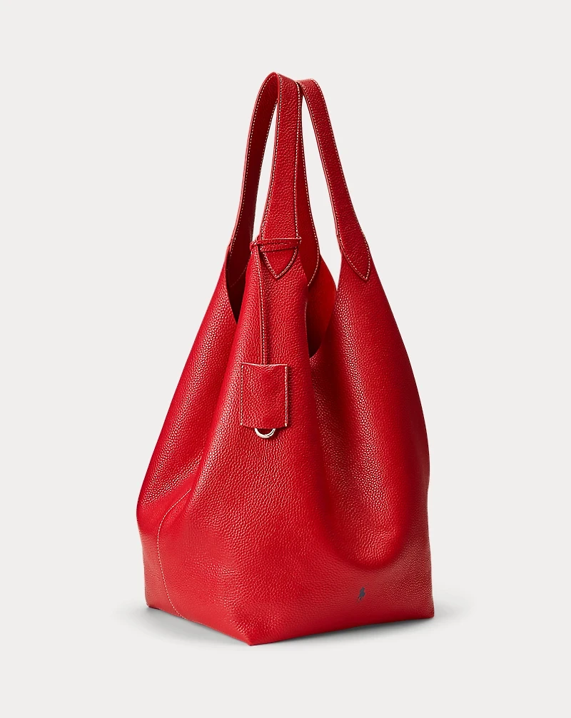 Polo Play Leather Large Tote