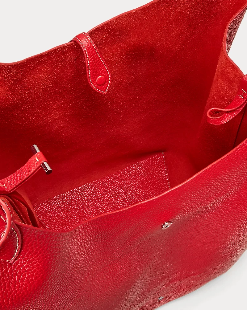 Polo Play Leather Large Tote