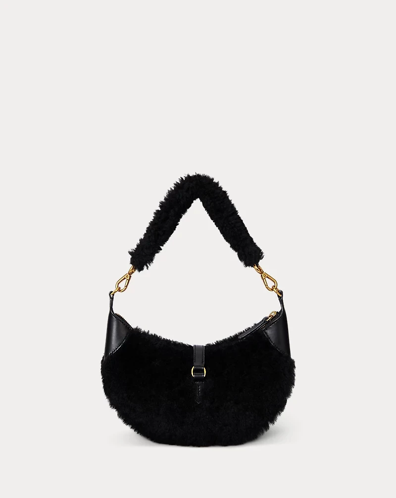 Polo ID Shearling Mini Shoulder Bag