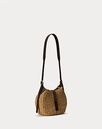 Polo ID Raffia Small Shoulder Bag