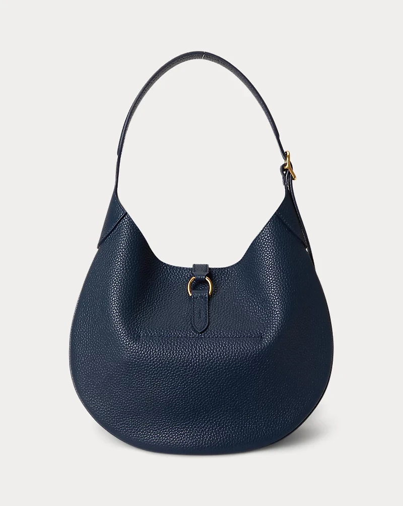 Polo ID Leather Medium Shoulder Bag