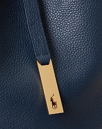 Polo ID Leather Medium Shoulder Bag