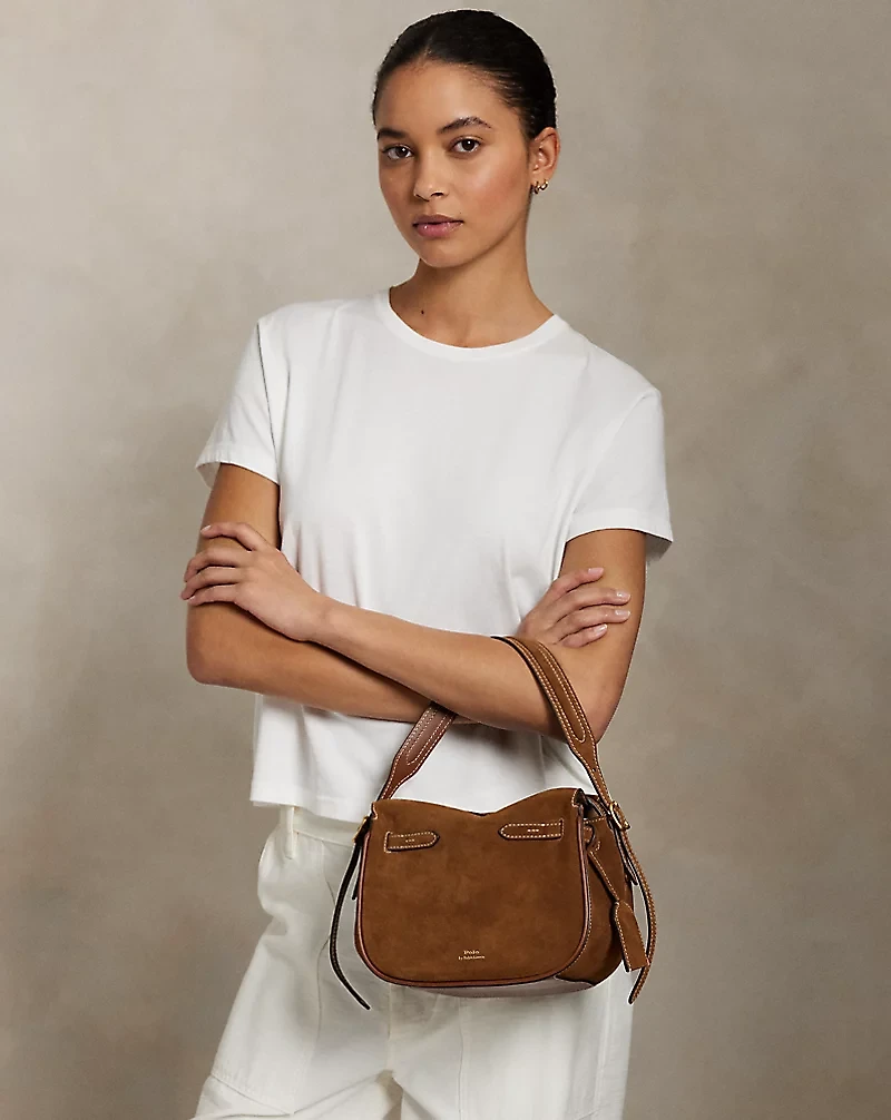 Polo ID Suede Mini Satchel