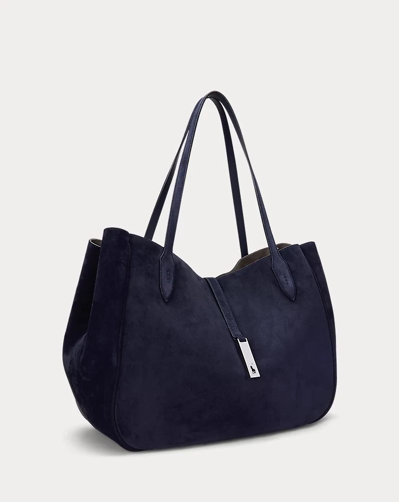 Polo ID Suede Large Tote