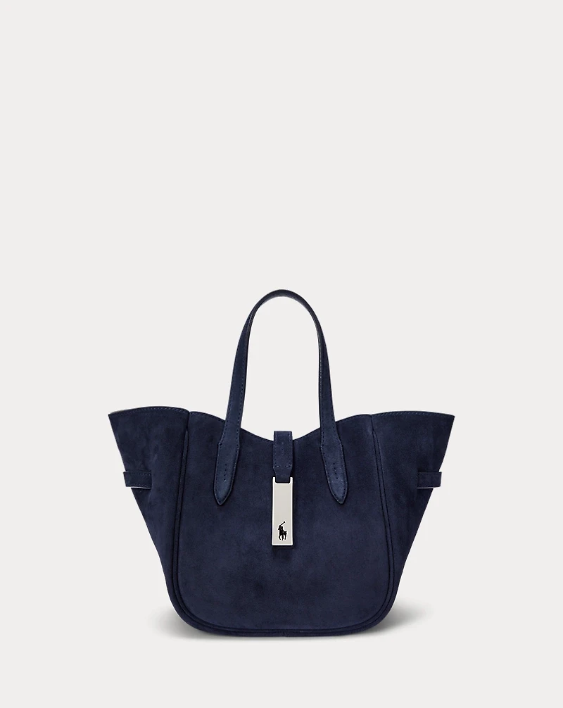 Polo ID Suede Small Tote