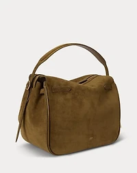 Polo ID Suede Satchel