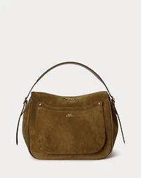 Polo ID Suede Satchel