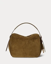 Polo ID Suede Satchel