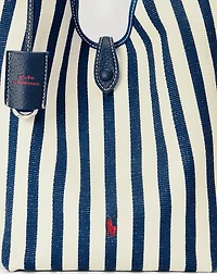 Polo Play Striped Canvas Tote