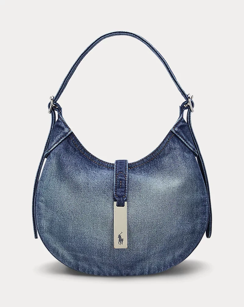 Polo ID Denim Small Shoulder Bag