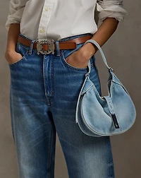 Polo ID Denim Small Shoulder Bag