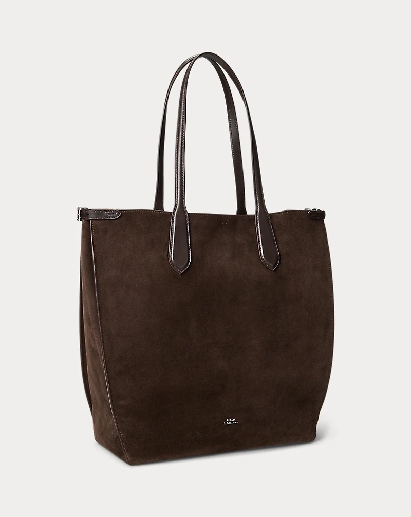Bellport Suede North-South Tote