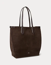 Bellport Suede North-South Tote