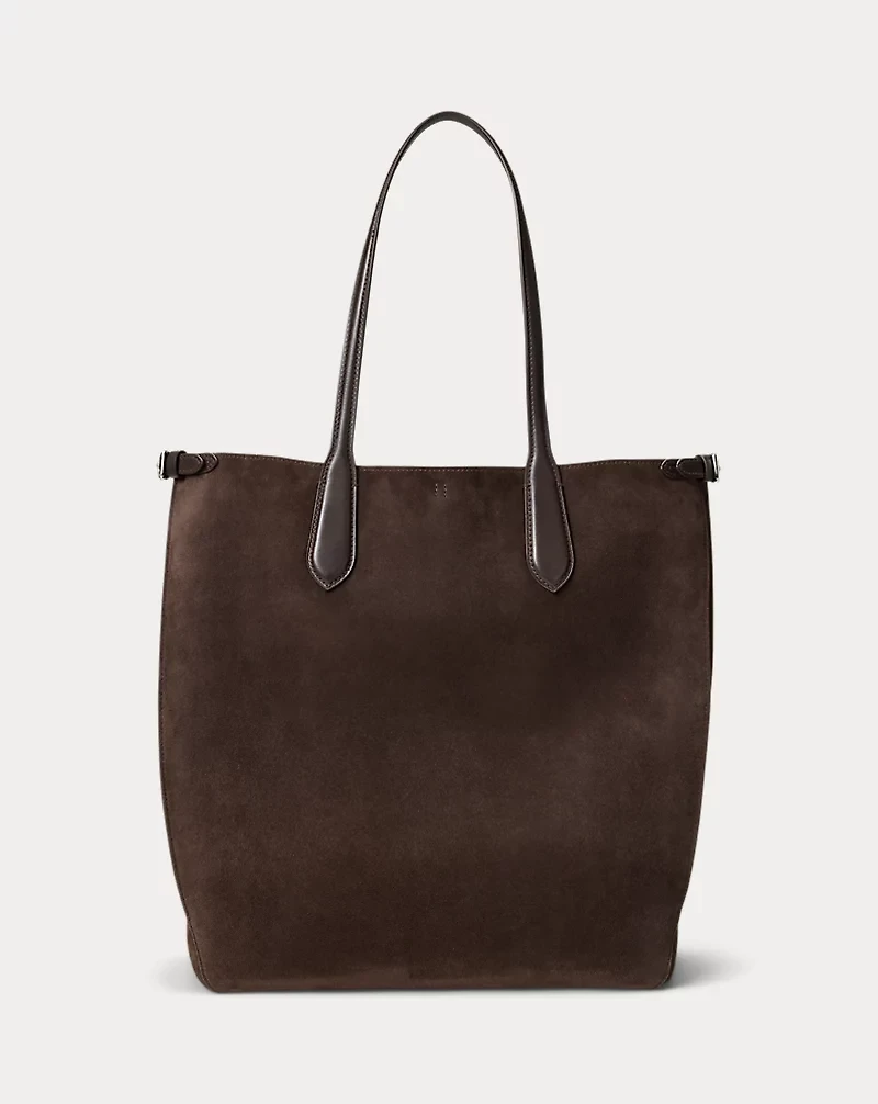 Bellport Suede North-South Tote