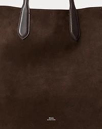Bellport Suede North-South Tote