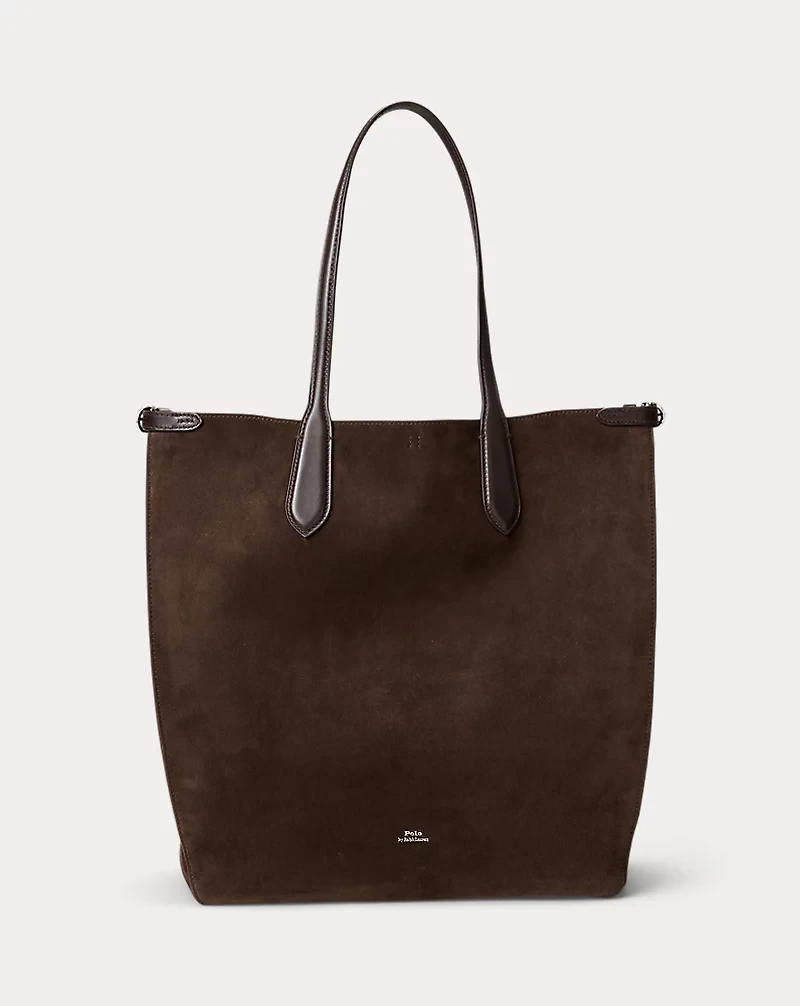 Bellport Suede North-South Tote
