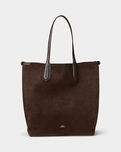 Bellport Suede North-South Tote