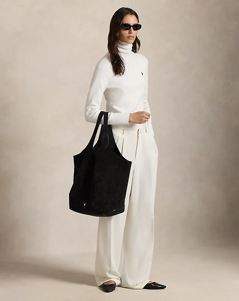 Polo Play Suede Large Tote