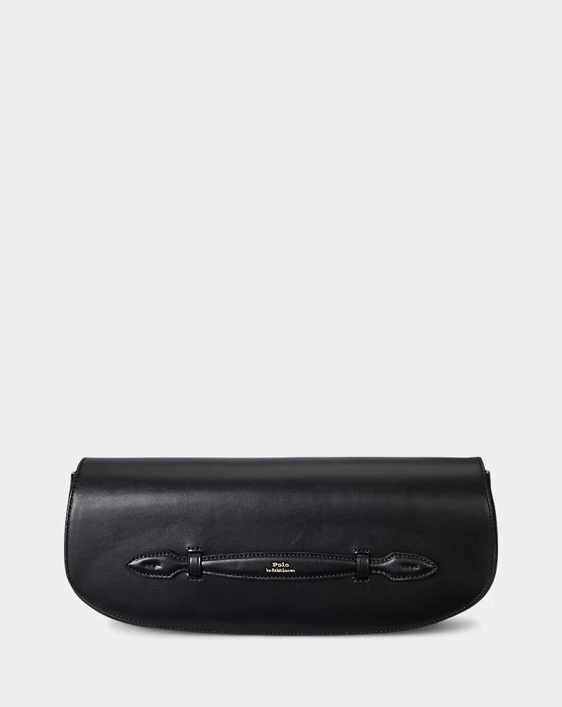 Bellport Leather Long-Flap Clutch