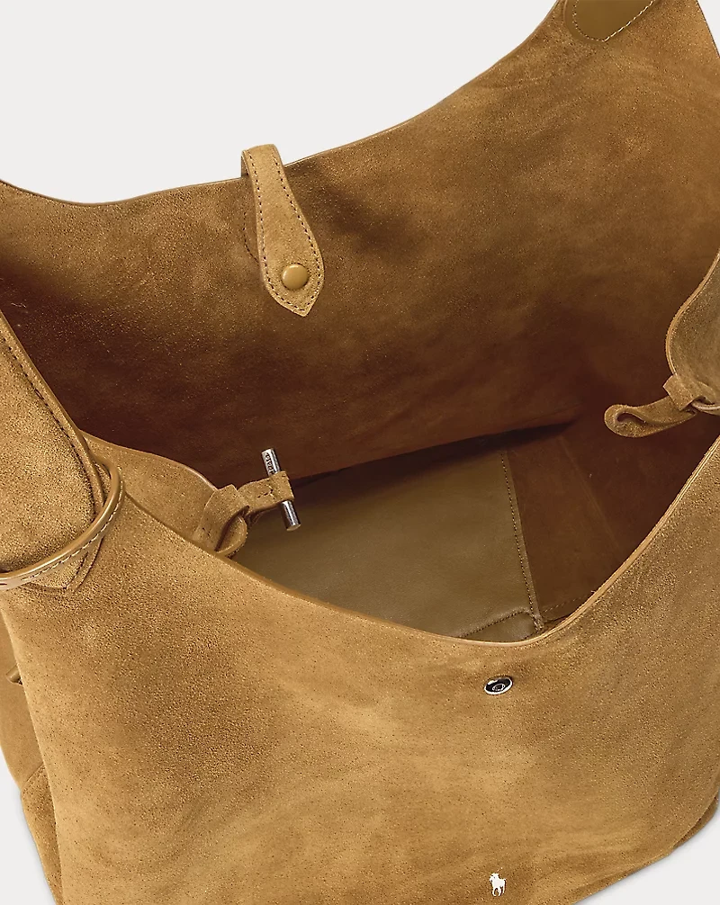 Polo Play Suede Medium Tote
