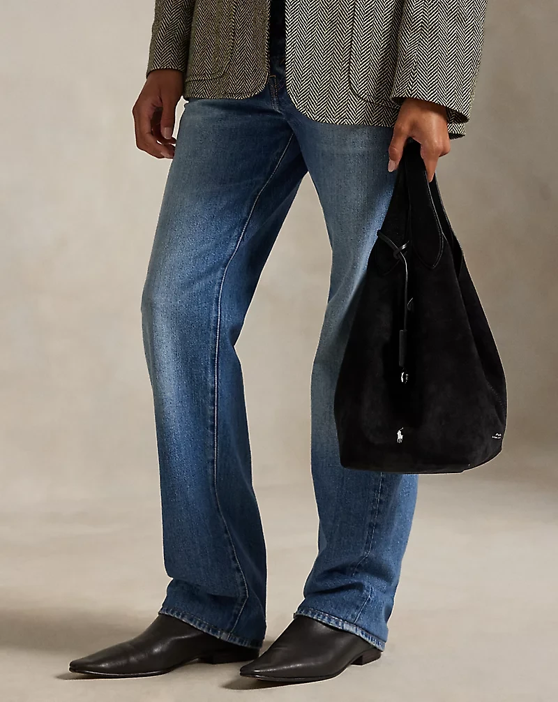 Polo Play Suede Medium Tote