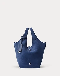 Polo Play Suede Small Tote & Crossbody