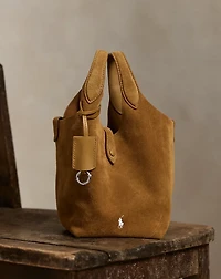 Polo Play Suede Small Tote & Crossbody