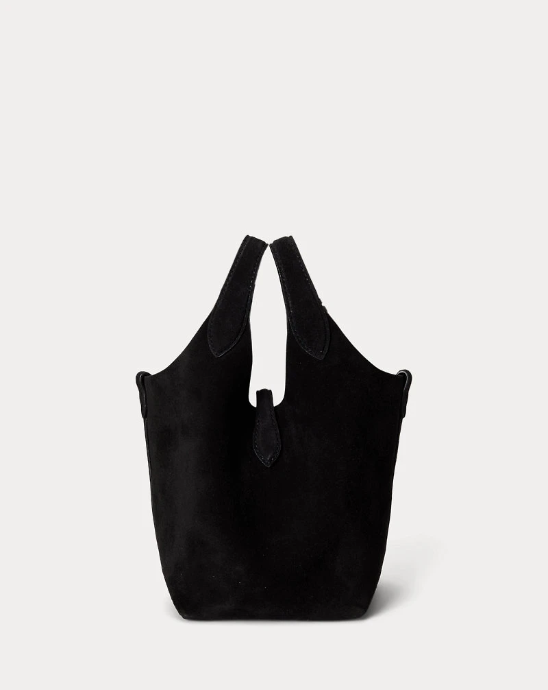 Polo Play Suede Small Tote & Crossbody