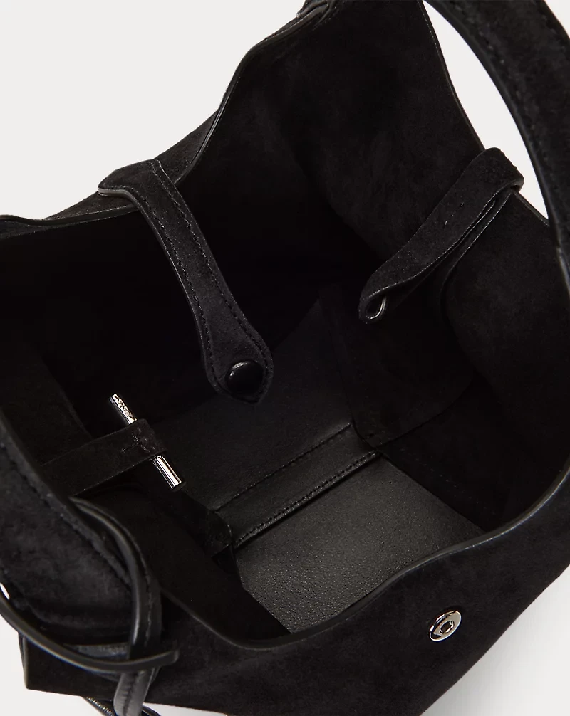 Polo Play Suede Small Tote & Crossbody