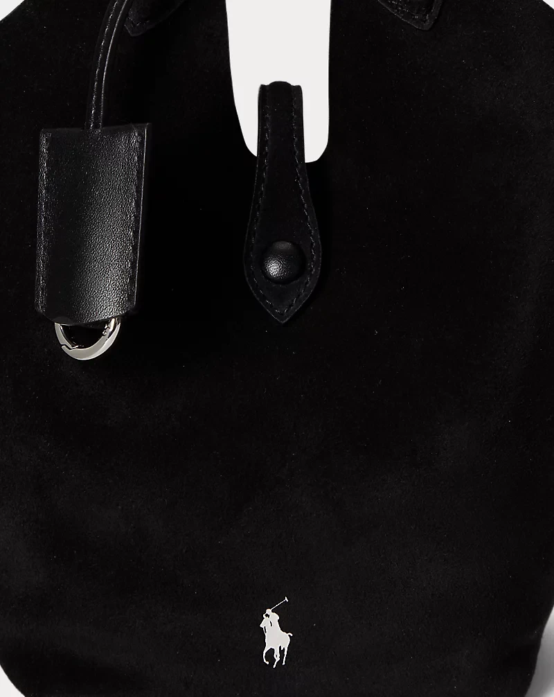 Polo Play Suede Small Tote & Crossbody