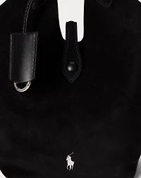 Polo Play Suede Small Tote & Crossbody