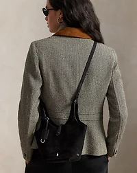 Polo Play Suede Small Tote & Crossbody