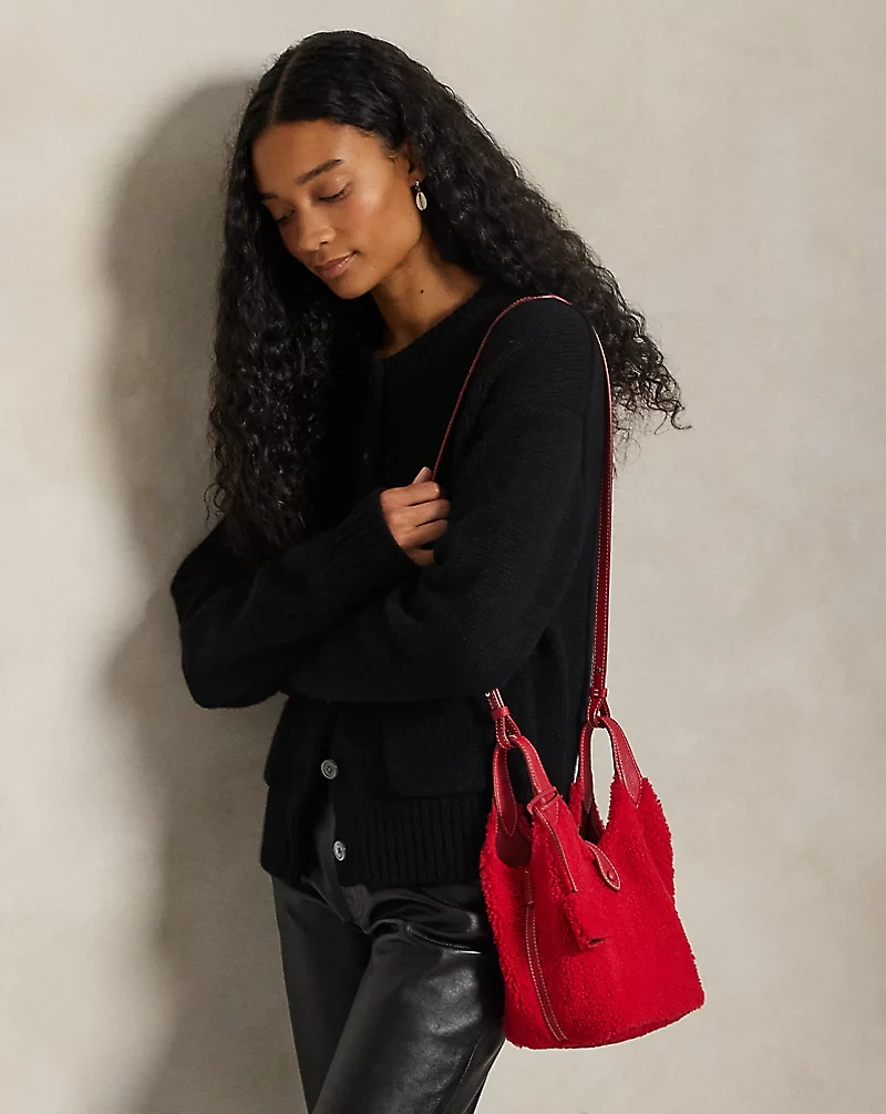 Polo Play Shearling Tote & Crossbody