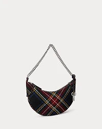 Polo ID Tartan Wool Mini Chain Bag