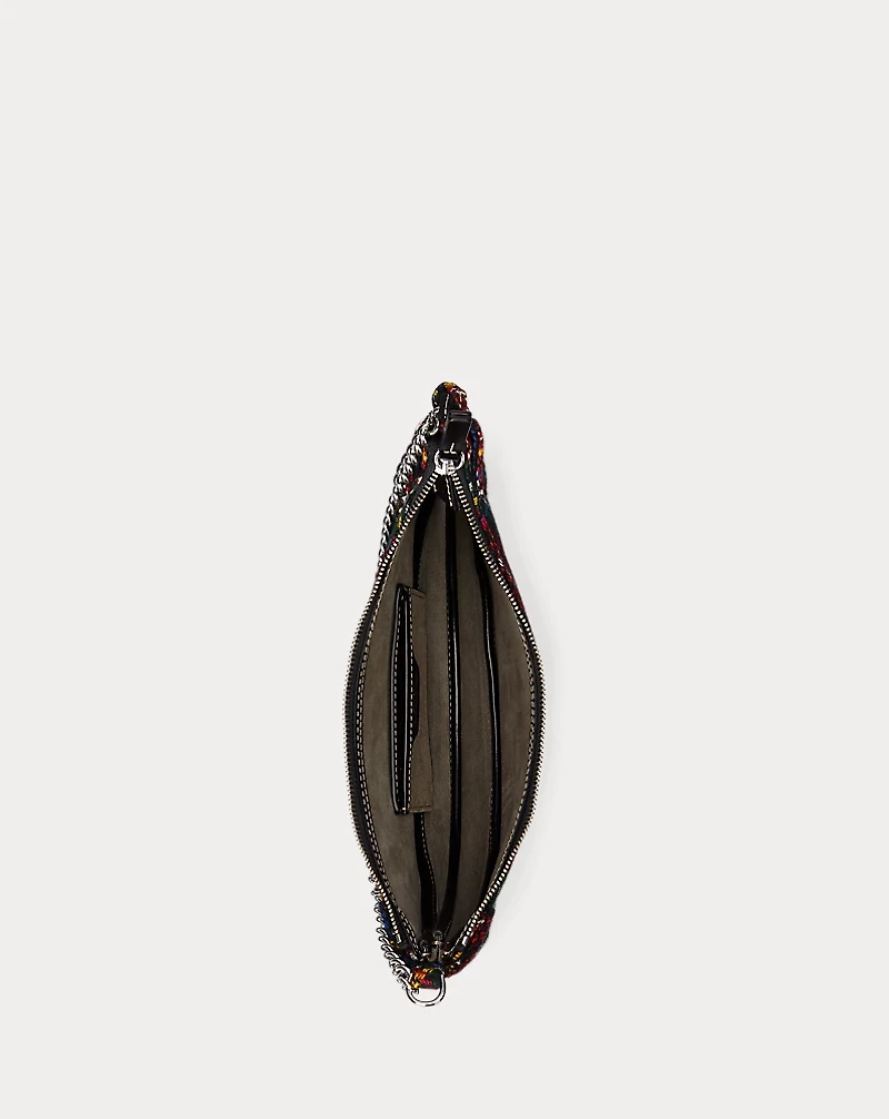 Polo ID Tartan Wool Mini Chain Bag
