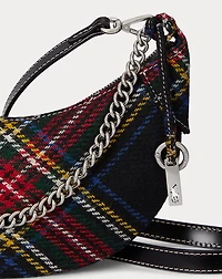 Polo ID Tartan Wool Mini Chain Bag
