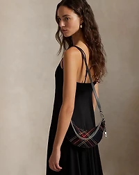 Polo ID Tartan Wool Mini Chain Bag