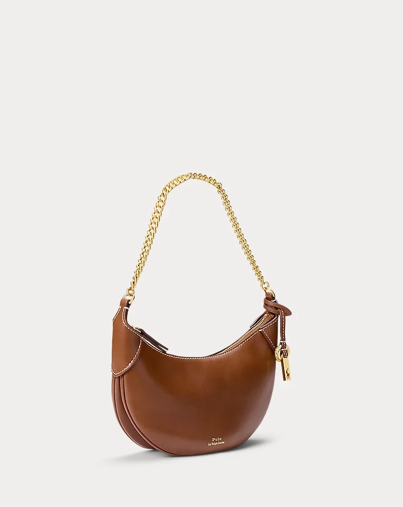 Polo ID Leather Mini Chain Bag